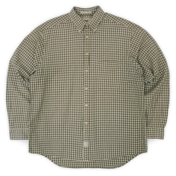 画像1: 90's KHAKI'S by ARROW ボタンダウンシャツ "Olive Plaid / BIG OXFORD" (1)