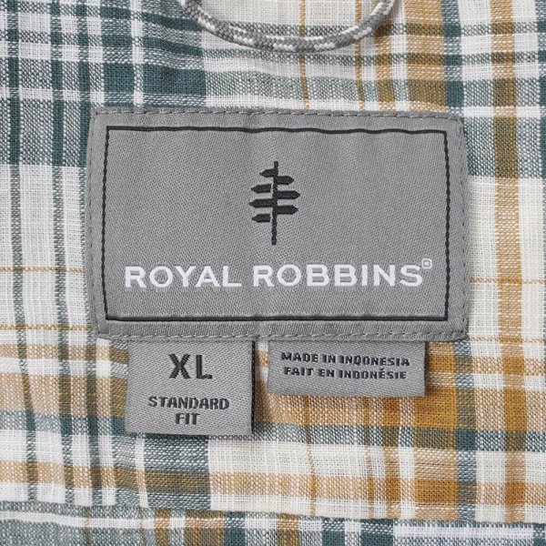画像2: 00's Royal Robbins S/S レギュラーカラーシャツ (2)