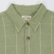 画像3: 90's ST JOHN'S BAY S/S コットンリネン レギュラーカラーシャツ "Olive Plaid" (3)
