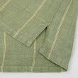 画像4: 90's ST JOHN'S BAY S/S コットンリネン レギュラーカラーシャツ "Olive Plaid" (4)