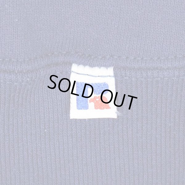 画像3: 80's RUSSELL 前V ブランクスウェット "NAVY / MADE IN USA" (3)