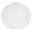 画像1: 90-00's Fruit of the loom ブランクスウェット "DEADSTOCK / WHITE" (1)