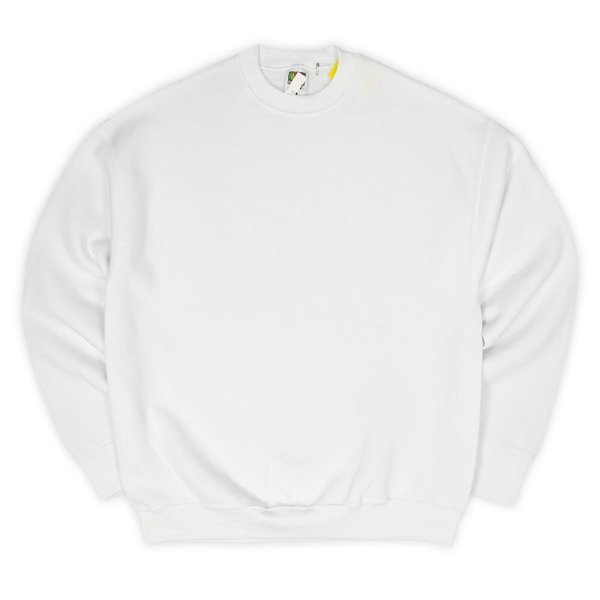 画像1: 90-00's Fruit of the loom ブランクスウェット "DEADSTOCK / WHITE" (1)