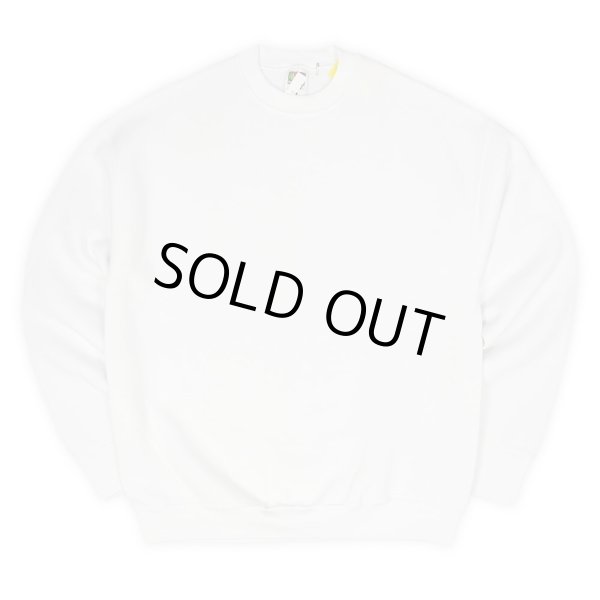 画像1: 90-00's Fruit of the loom ブランクスウェット "DEADSTOCK / WHITE" (1)