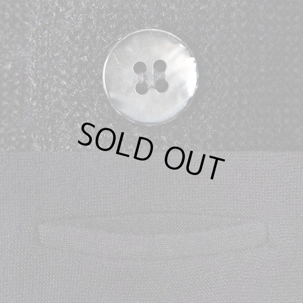 画像3: 70's Sears KINGS ROAD アクリルカーディガン "BLACK" (3)