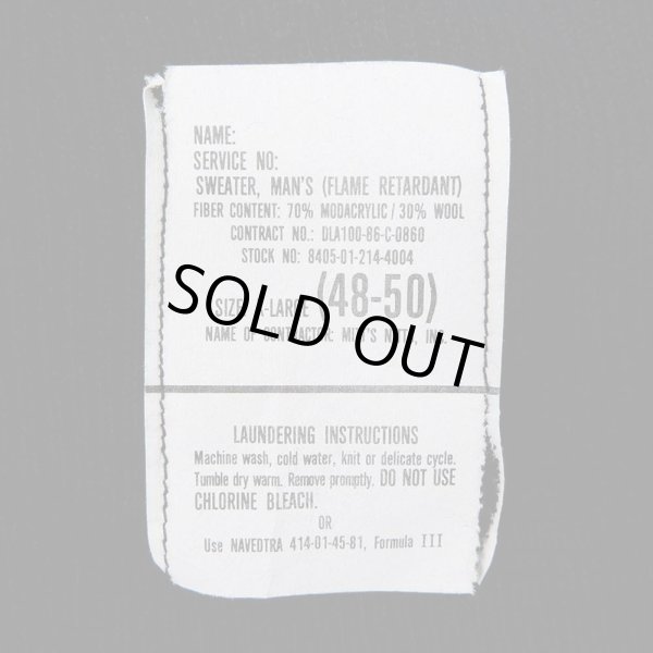 画像2: 80's US.NAVY ゴブセーター “X-LARGE” (2)