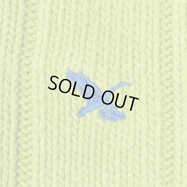 画像3: 90's Eddie Bauer Vネック コットンニット "白タグ" (3)