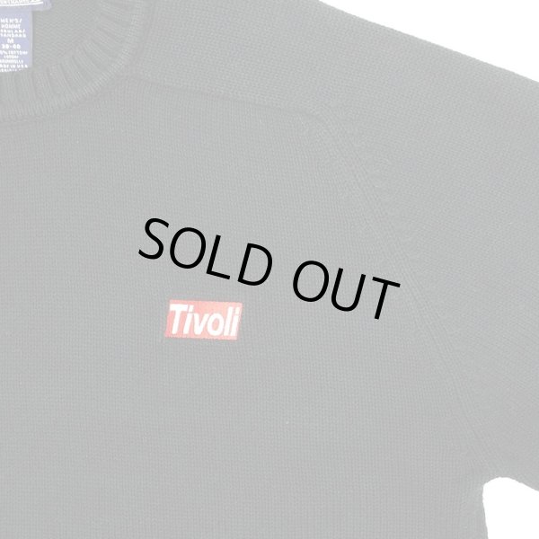 画像3: 90's LANDS' END コットンドリフターセーター "BLACK / MADE IN USA" (3)