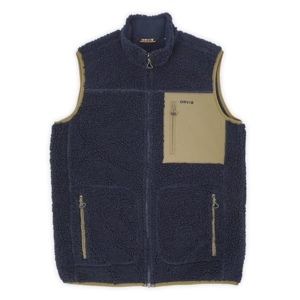 画像1: 00's ORVIS パイルフリースベスト (1)