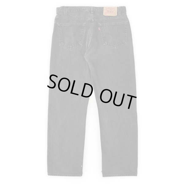 画像2: 90-00's Levi's 505 ブラックデニムパンツ (2)