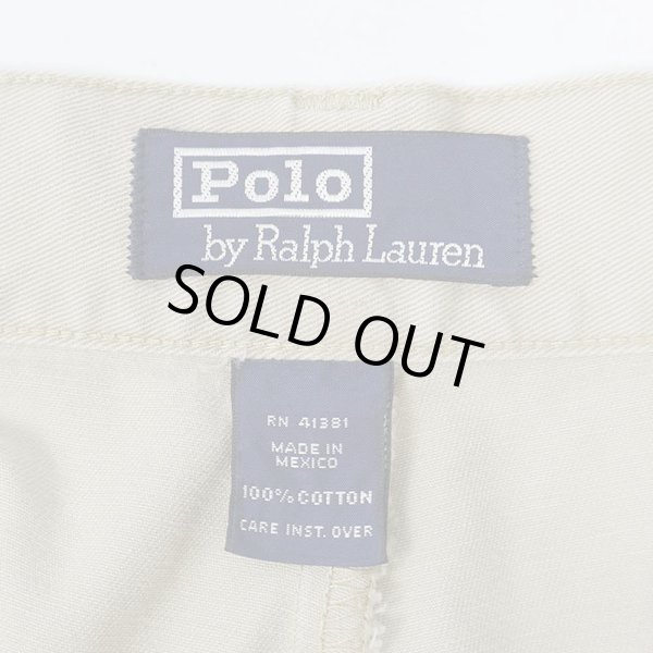 画像3: 90's Polo Ralph Lauren 2タック チノトラウザー "DEADSTOCK / STANTON PANT" (3)