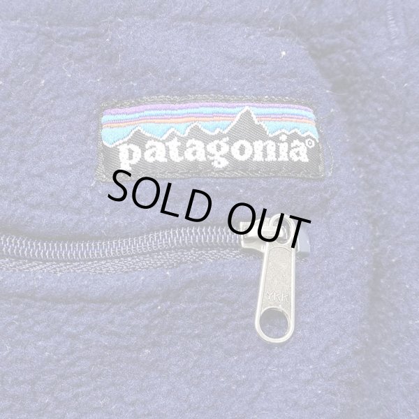 画像4: 97's Patagonia フリースパンツ "NAVY / MADE IN USA" (4)