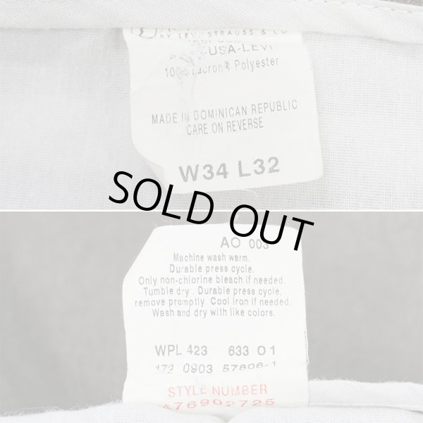 画像4: Early 00's Levi's アクションスラックス "BROWN HEATHER" (4)