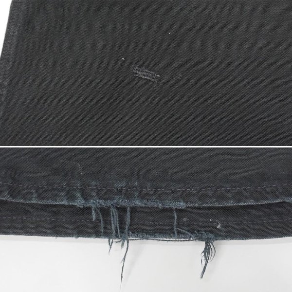 画像4: Early 00's Carhartt ダックペインターパンツ "B11 BLK / W36 L30" (4)