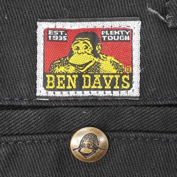 画像3: 00's BEN DAVIS フリスコ ワークパンツ "BLACK" (3)