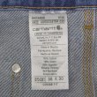 画像3: 00's Carhartt ダブルニー デニムペインターパンツ "B73 DST / W38 L30" (3)