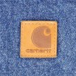 画像4: 00's Carhartt ダブルニー デニムペインターパンツ "B73 DST / W38 L30" (4)