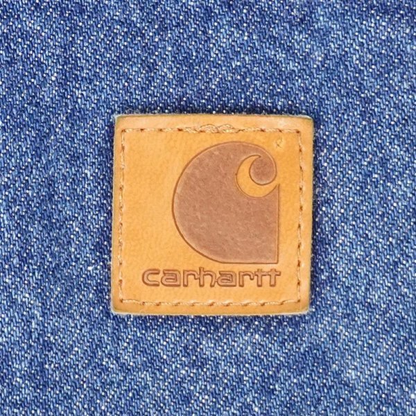 画像4: 00's Carhartt ダブルニー デニムペインターパンツ "B73 DST / W38 L30" (4)