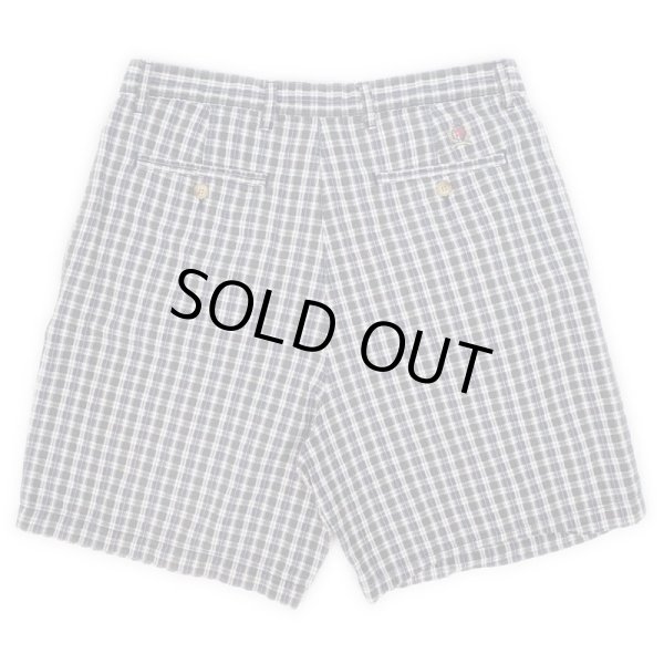 画像2: 90's TOMMY HILFIGER チェック柄 シアサッカーショーツ (2)