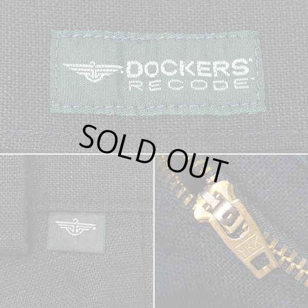 画像4: Early 00's DOCKERS 2タック コットンリネンショーツ "BLACK / W36" (4)