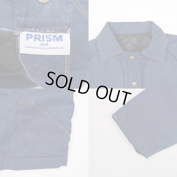 画像3: 70's Iowa Prison Industries デニムワークジャケット "DEADSTOCK" (3)