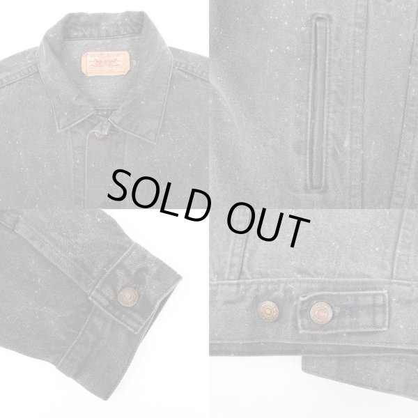 画像4: 90's Levi's 70507-0260 ブラックデニムジャケット “MADE IN USA” (4)