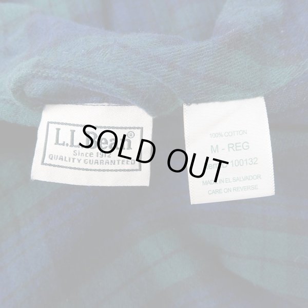 画像2: 90-00's L.L.Bean フランネルガウン (2)