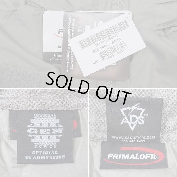 画像7: 【DEADSTOCK / SMALL-SHORT】 US.Armed Forces ECWCS LEVEL7 プリマロフトパーカー (7)