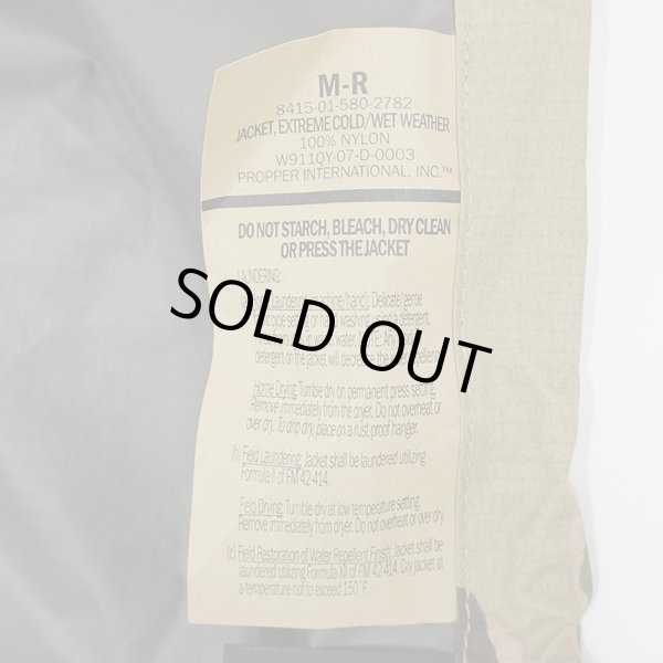 画像2: 00's US.ARMY ECWCS GEN3 Level6 GORE-TEX PARKA "DEADSTOCK / MEDIUM-REGULER" (2)