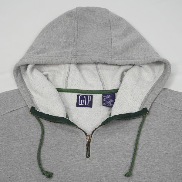 画像3: 90's OLD GAP スウェットアノラック (3)