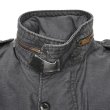 画像4: 90's ALPHA INDUSTRIES M-65 フィールドジャケット "FADE BLACK / MADE IN USA" (4)