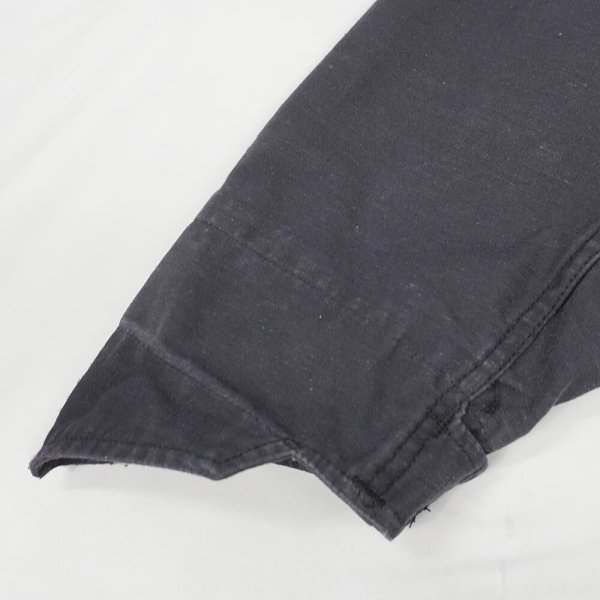 画像5: 90's ALPHA INDUSTRIES M-65 フィールドジャケット "FADE BLACK / MADE IN USA" (5)