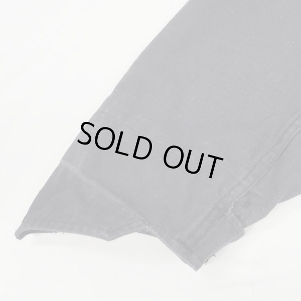 画像5: 90's ALPHA INDUSTRIES M-65 フィールドジャケット "FADE BLACK / MADE IN USA" (5)