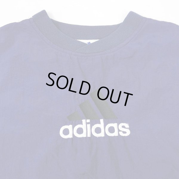 画像3: 90's adidas ナイロンプルオーバー "NAVY" (3)