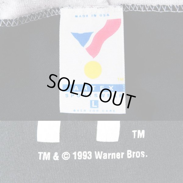 画像3: 90's Looney Tunes フーディーカットソー "MADE IN USA / Tasmanian Devil" (3)