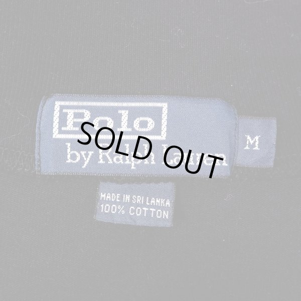 画像3: 90's Polo Ralph Lauren タートルネック カットソー "BLACK" (3)