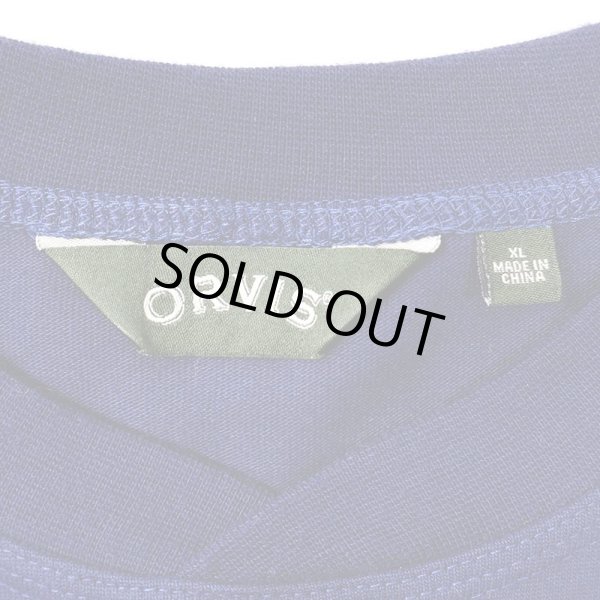 画像2: 00's ORVIS L/S フットボールTシャツ “NAVY × YELLOW” (2)