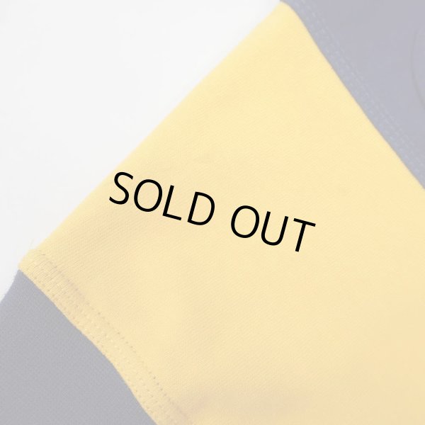 画像4: 00's ORVIS L/S フットボールTシャツ “NAVY × YELLOW” (4)