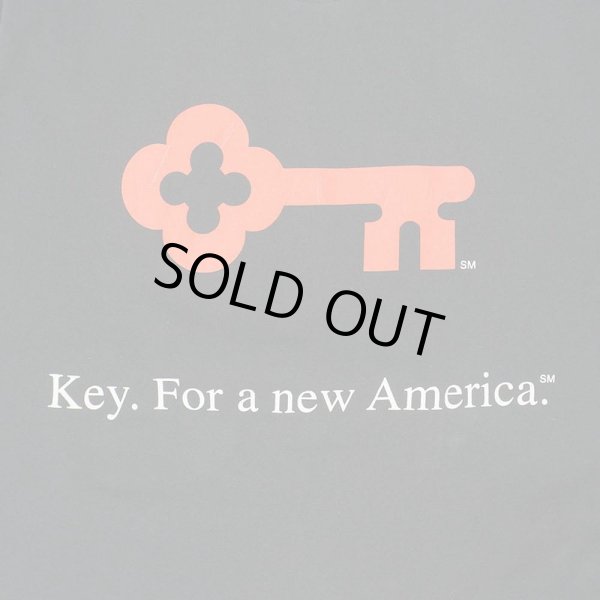 画像2: 90's KeyBank 企業ロゴ プリントTシャツ "MADE IN USA" (2)