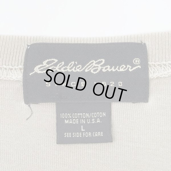 画像2: Early 00's Eddie Bauer ポケットTシャツ "MADE IN USA" (2)