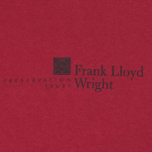 画像3: 00's Frank Lloyd Wright 両面プリントTシャツ (3)