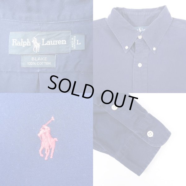 画像3: 90's POLO Ralph Lauren ボタンダウンシャツ “BLAKE” (3)