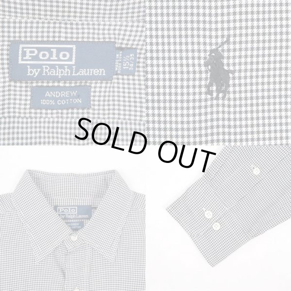 画像3: 90's Polo Ralph Lauren ギンガムチェックシャツ "ANDREW" (3)