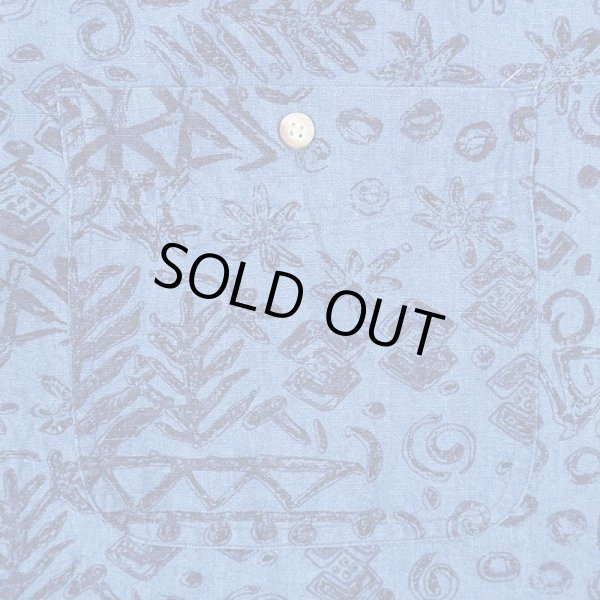 画像4: 80's Eddie Bauer S/S レギュラーカラーシャツ "黒タグ" (4)