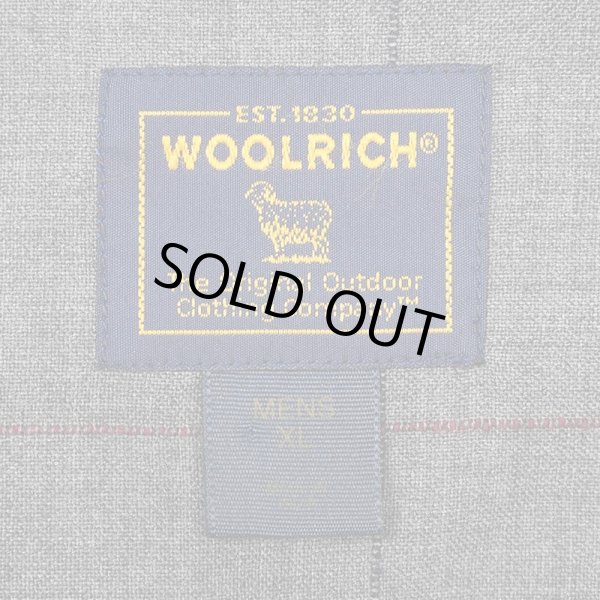 画像2: 90's Woolrich ウール ボタンダウンシャツ (2)
