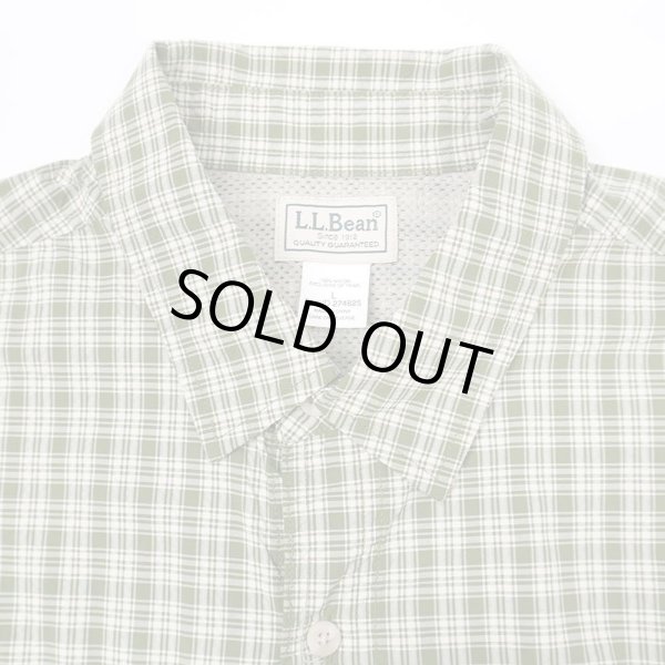 画像3: 00's L.L.Bean S/S シアサッカー フィッシングシャツ (3)
