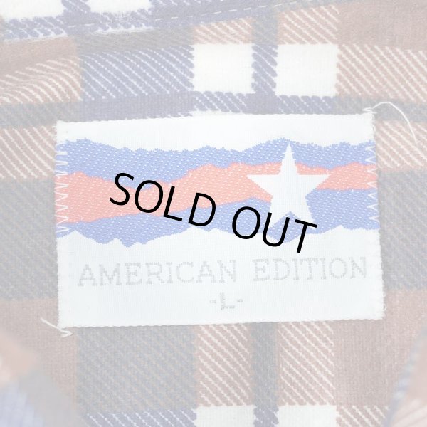 画像2: 90's AMERICAN EDITION プリントネルシャツ "DEADSTOCK / MADE IN USA" (2)