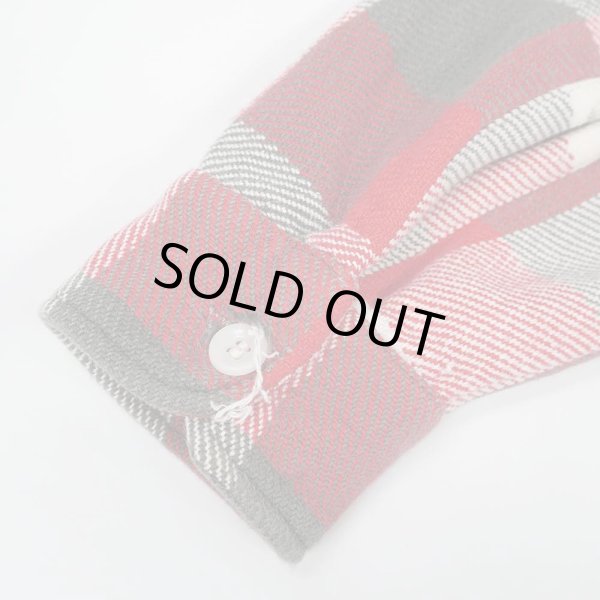 画像4: 60's Washington Dee Cee マチ付き ヘビーネルシャツ "14-14 1/2" (4)