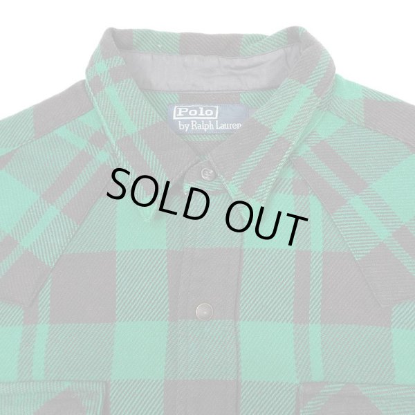 画像3: 90-00's Polo Ralph Lauren ヘビーネル ウエスタンシャツ (3)