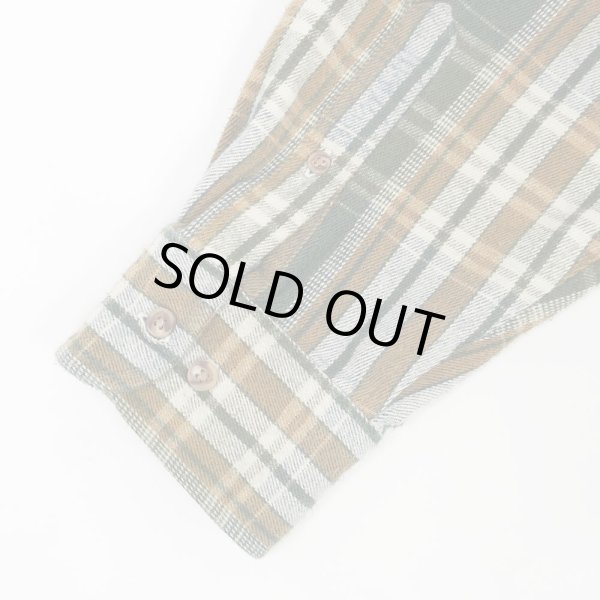 画像4: 00's FIELD MASTER ヘビーネルシャツ “Green Plaid” (4)